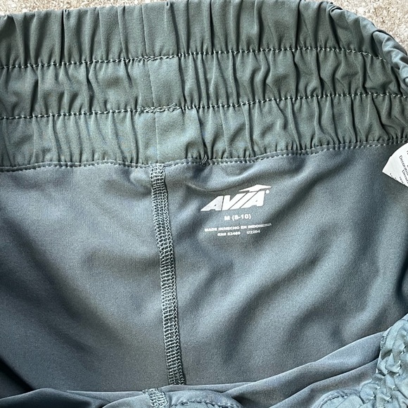 BUNDLE of (2) AVIA Women's Black and Green Athletic Shorts - Picture 6 of 13